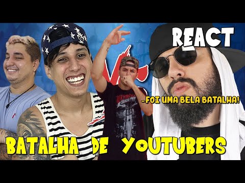 REACT - Maneirando Vs. Mussoumano - Batalha de Youtubers