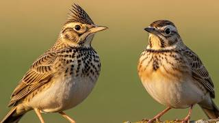 Peaceful Forest Birdsong 🌿 Eurasian Skylark &amp; Woodlark Sounds For Sleep, Study &amp; Relaxation 🌿 2H