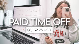 💸 How to Take Paid Time Off (PTO) As a Self Employed Content Creator