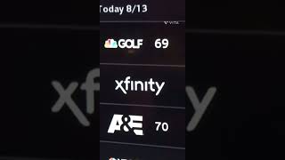 Comcast Cable of Union (xfinity stream and xfinity x1) logo and vanity card lineup (2018/2025)