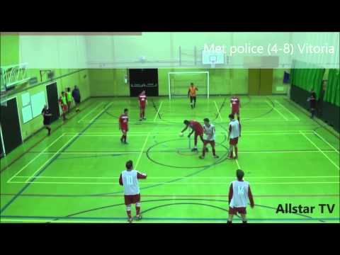 Met police youth fc v Vitoria fc #Futsalseries (pilot episode)