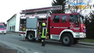 preview picture of video 'Verkehrsunfall, Smart überschlägt sich in Asbach-Bäumenheim'