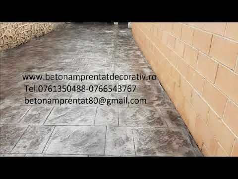 Beton Amprentat Coconi - Călărași Tel.0761350488 -0766543767