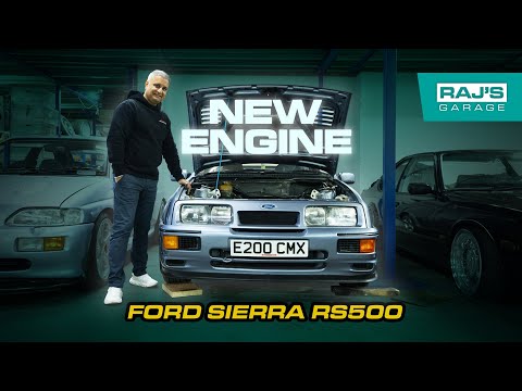 We have a new engine for the Ford Sierra Cosworth RS500 | Raj's Garage