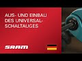 Sram UDH – Universal Derailleur Hanger Aluminum Schwarz