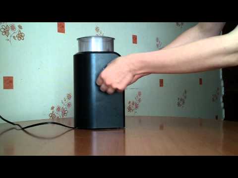 Kavamalė Grinder electric for coffee Krups GVX242 (110W, grinding, juodos spalvos, sidabrinis color) video