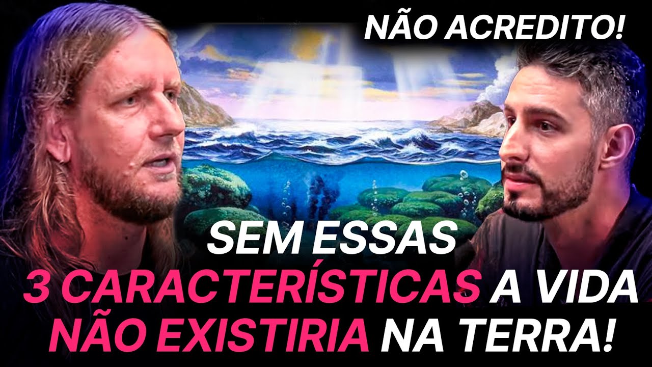 BIÓLOGO: POR QUE SOMOS O ÚNICO PLANETA COM VIDA?
