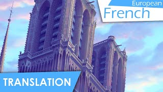 The bells of Notre Dame (EU French) Lyrics &amp; Translation