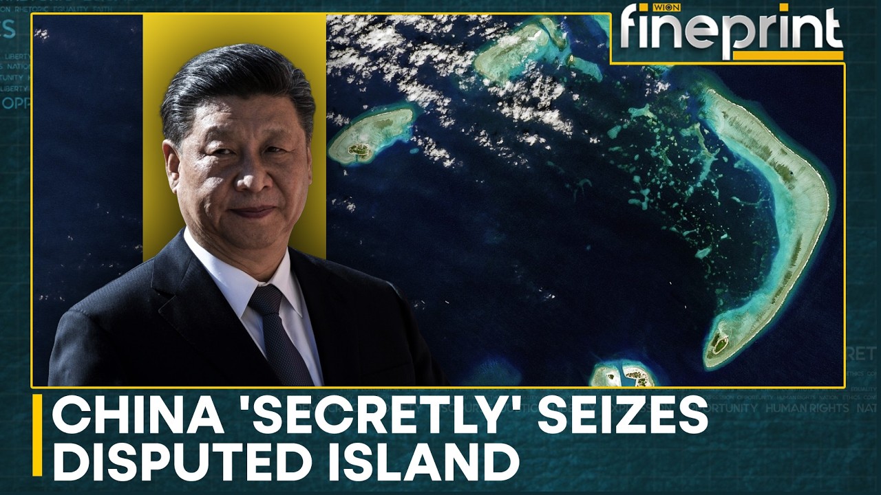 China ‘Secretly’ Seizes Disputed Island: Military Base Built at Antelope Reef | WION Fineprint