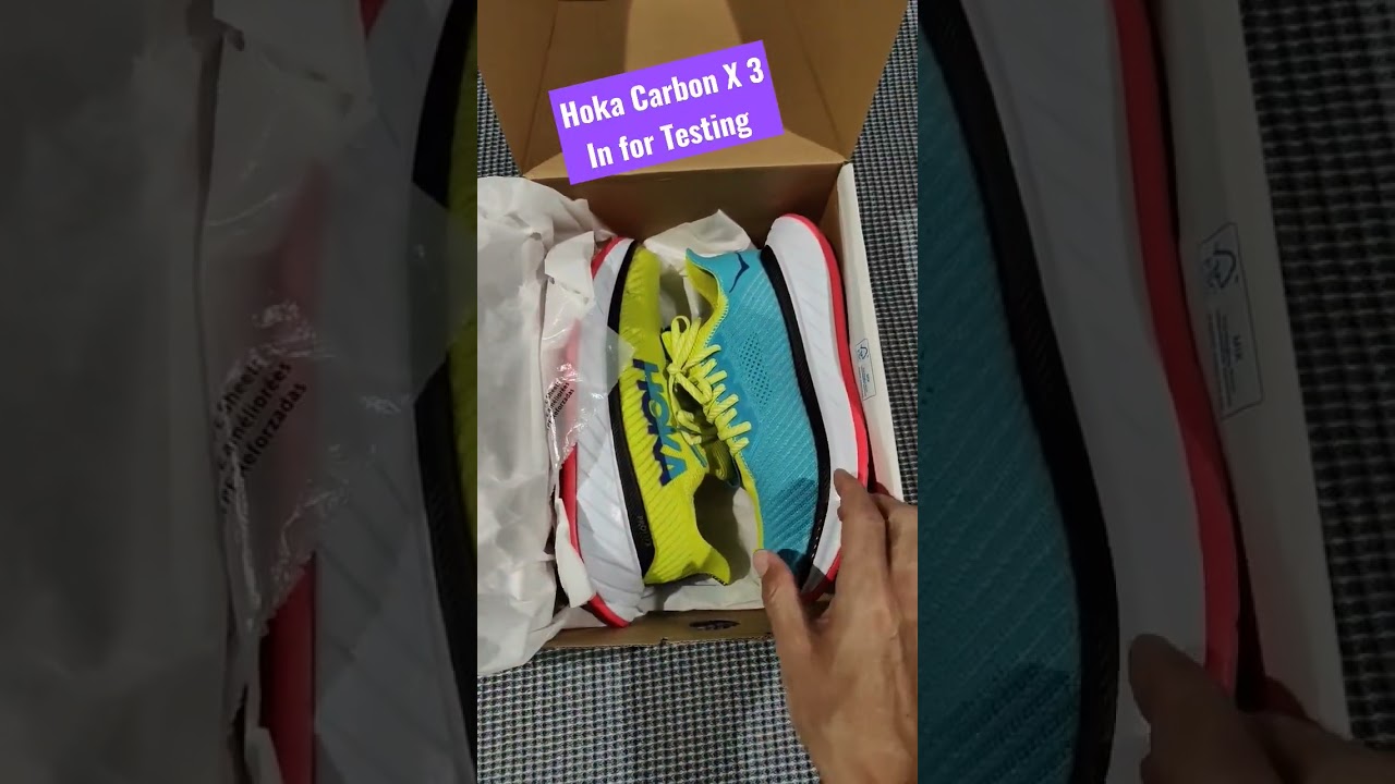 Hoka Carbon X 3 - UNBOXING