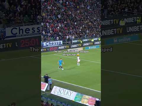 This felt ILLEGAL 🤯 #SerieA #Cagliari