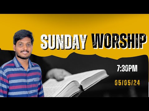 Sunday Service Live || Confessing Jesus Church Pas Vasu Avala || 05/05/2024 #confessing #live