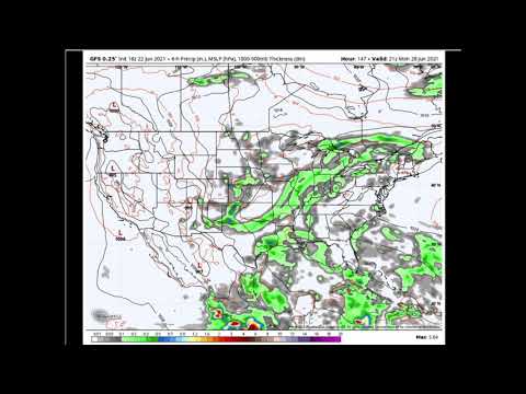 Weather Extreme for Wednesday, June 23, 2021