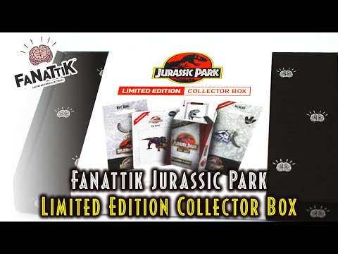 Fanattik Jurassic Park | Limited Edition Collector Boxset | ARGOS Exclusive