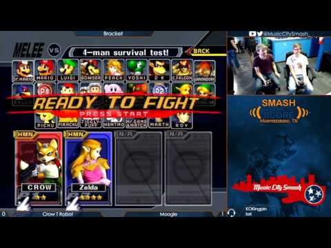 STS10.5 - Crow T Robot (Fox) vs Moogle (Sheik) - Melee Singles
