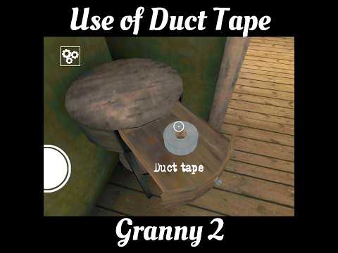 Use of Duct Tape 😃 Granny 2 | tips&tricks | #granny #gaming #shortsviral #shorts #viral #tips&tricks