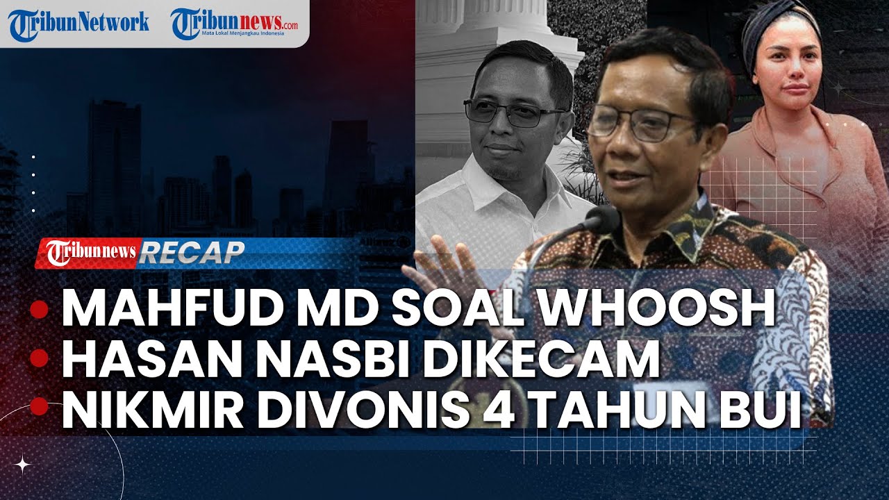 LIVE: Mahfud MD Bongkar Info soal Dugaan Korupsi Whoosh | Nikita Mirzani Divonis 4 Tahun Dipenjara