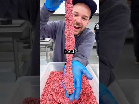 Making a Marshmallow Nerds Rope! 🍬 Tell me if you want to try this?!