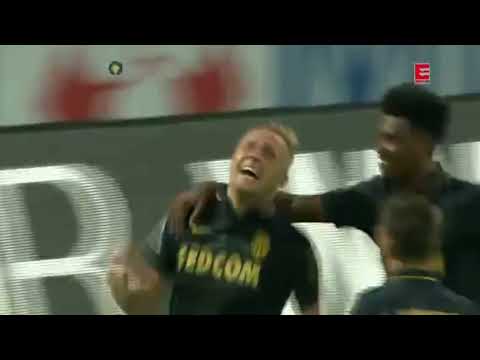 Kamil Glik gol Lille - Monaco 1-4 Ligue 1 10.09.2016