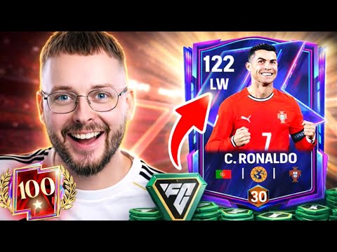 122 OVR Flashback Ronaldo is Actually UNFAIR 🐐🇵🇹🔥 | FC Mobile Gameplay