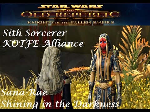 SWTOR Sith Sorcerer: KOTFE Alliance: Sana-Rae - Shining in the Darkness