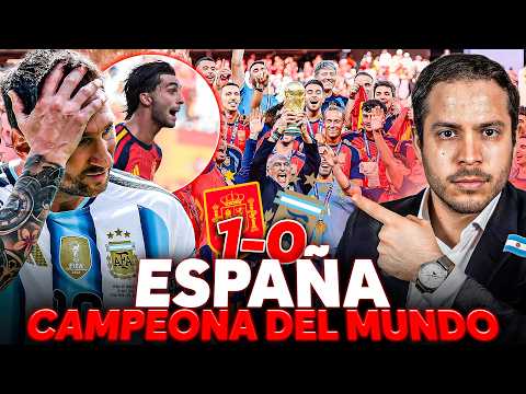 🚨🇪🇸 ESPAÑA CAMPEÓN DEL MUNDO | Narrador ARGENTINO se RINDE LOS ESPAÑOLES “SON LOS MEJORES” 👏