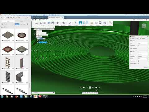 ROULETTE WHEEL CNC CAM PROGRAMMING