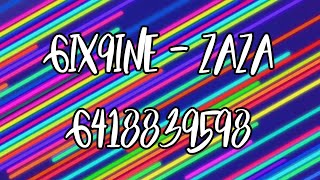 10+ 6IX9INE ROBLOX MUSIC CODES/IDS - ZAZA + MORE! (2021)