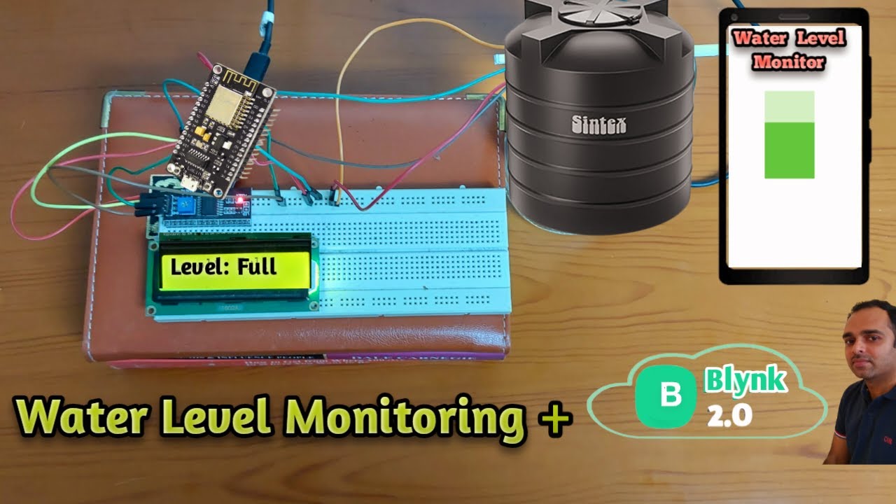 Water Level Monitoring Using ESP8266 and Blynk IOT | ESP8266 Blynk IOT Projects