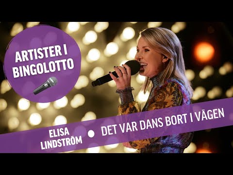 Elisa Lindström - Dans bort i vägen - Live BingoLotto 28/1