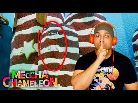THEY'LL NEVER FIND ME HERE!! [MECCHA CHAMELEON] [HILARIOUS!!]