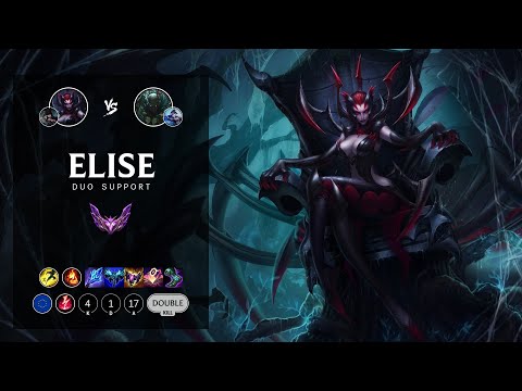 Elise Support vs Pyke - EUW Master Patch 12.16