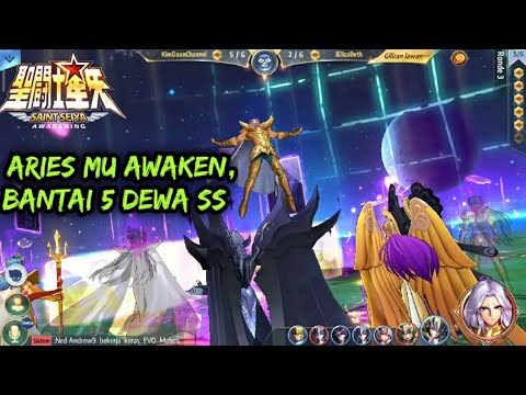 Aries Mu Repair Cloth Bantai 5 Dewa - Saint Seiya Awakening