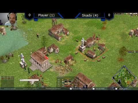 Player (1) vs Skady (4) - Age of Mythology: The Titans (Game 1)