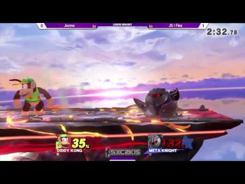 SXC2K15 - Jezmo (Diddy Kong) vs JS Flex (Meta Knight) - Smash 4 Wii U
