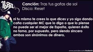 Porta - Tras tus gafas de sol + LETRA