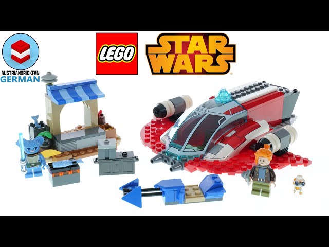 Vídeo relacionado con LEGO Star Wars: Las Aventuras de los Jóvenes Jedi The Crimson Firehawk, Nave Estelar de Juguete, Moto Speeder, Minifiguras de Personajes, Regalo para Niños y Niñas de 4 Años o Más 75384