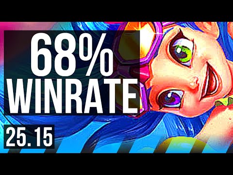 ZOE vs URGOT (MID) | 68% winrate | KR Master | 25.15