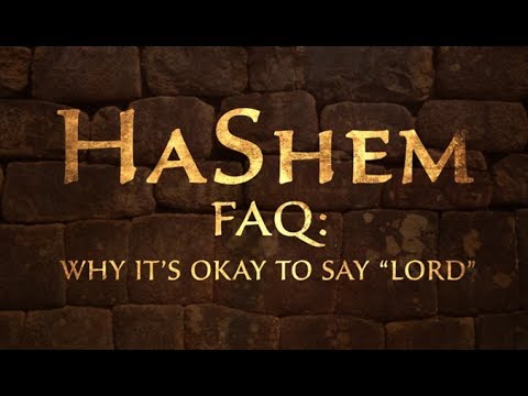 HaShem FAQ: Why It's Okay to Say "Lord" - 119 Ministries thumbnail