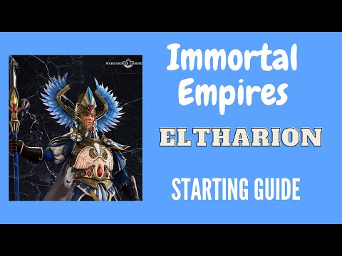 Total War: Warhammer III - High Elf starting Guide For Eltharion