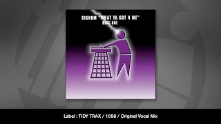 Signum - What Ya Got 4 Me  (Original Vocal Mix)