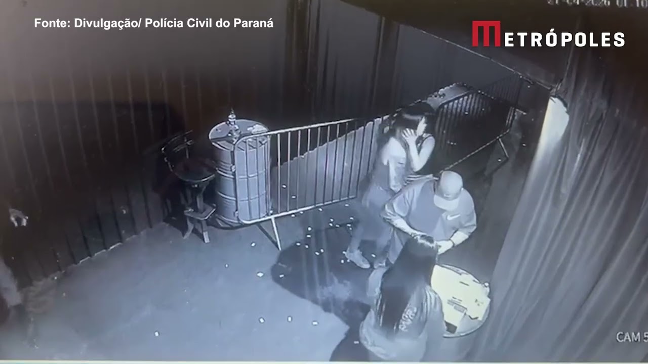 Novas imagens confirmam que primas desaparecidas no Paraná foram à boate junto com suspeito antes de