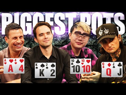 Top 25 Biggest Pots of 2022!!!