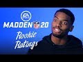 NFL Rookies React to Madden NFL 20 Ratings - Official Trailer