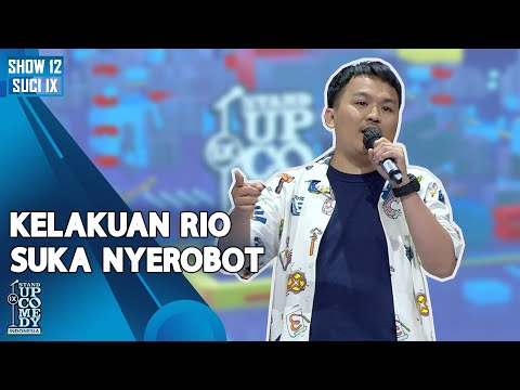 Stand Up Ate: Kelakuan Rio Suka Nyerobot - SHOW 4 BESAR | SUCI IX