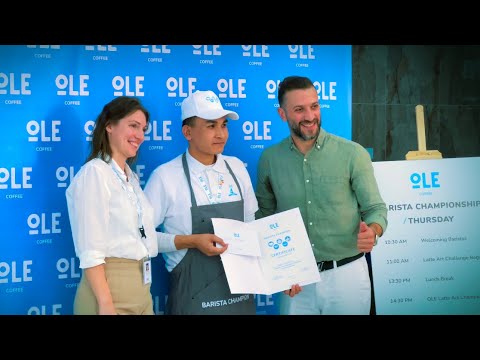 BARISTA CHAMPION-2023🏅🏅🏅@OLE COFFEE ☕️ MR. @⁨Tashi Ghishing😱