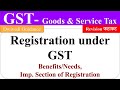 Registration Under GST Goods And Service Tax GST Benefit Of Gst Registration GST Registration