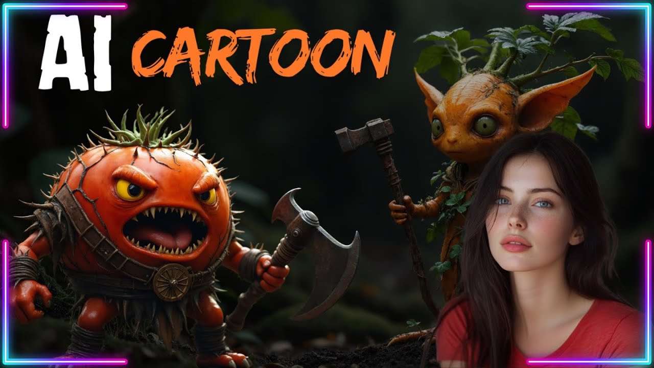 The EASIEST Way to Create an Animated Cartoon AI Video