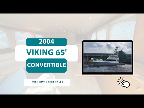 Viking 65 Convertible video