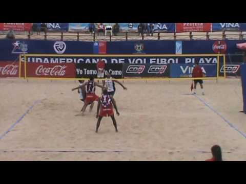 Zanotta-Williman (URU) - Colina-Jackson (VEN) Sudamericano Viña 2011